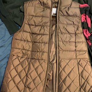 Brown vest